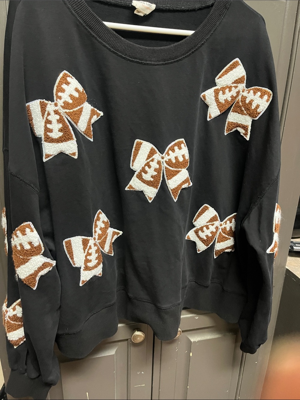 Peach love football sweatshirt